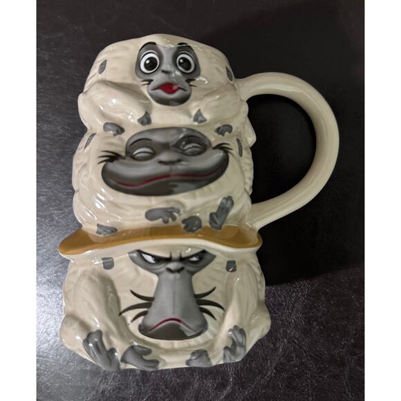 Disney Raya & the Last Dragon Mug Cup Ongis Monkey Totem Ceramic NWT Monkeys - Picture 1 of 8